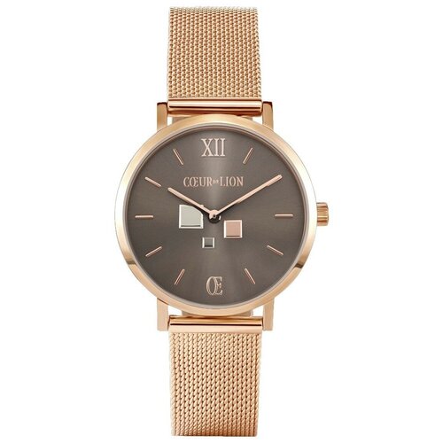 фото Часы rosegold-brown coeur de lion