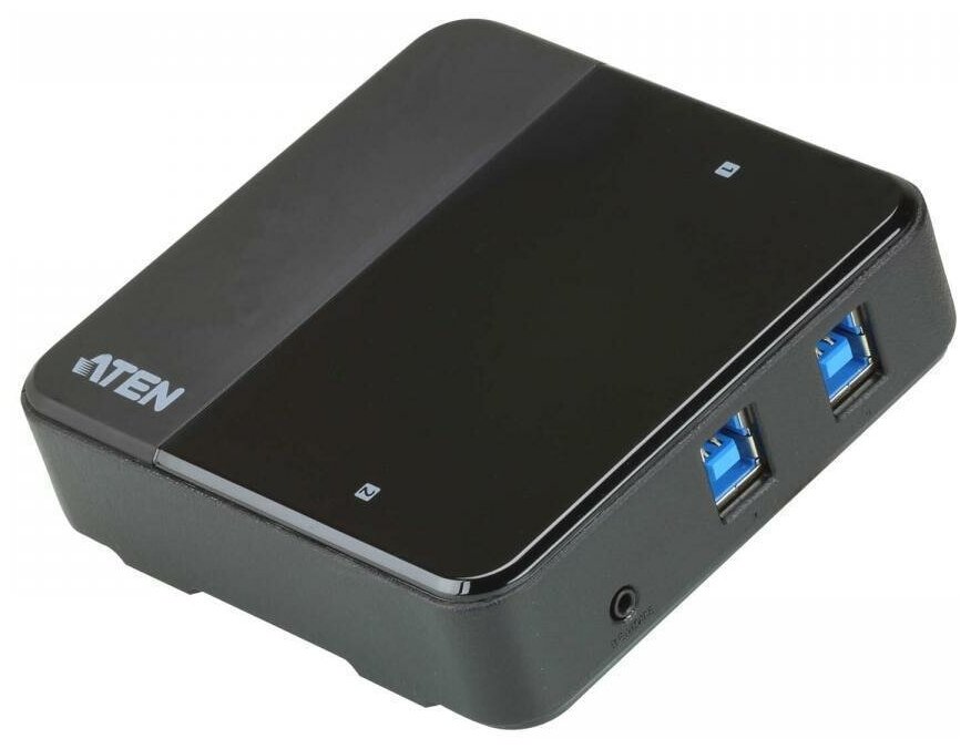 USB Переключатель ATEN US3324 / US3324-AT, 2-портовый USB 3.1 Gen1 коммутатор для совме. ATEN US3324-AT