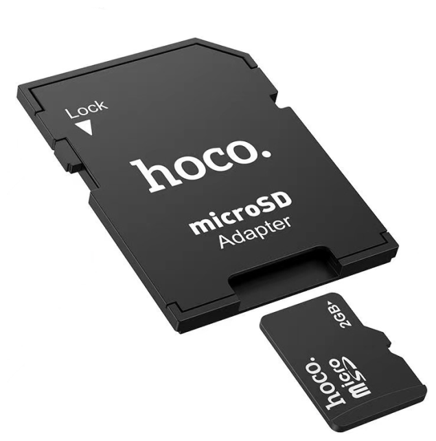 Переходники с micro SD на SD (HB22) HOCO черный