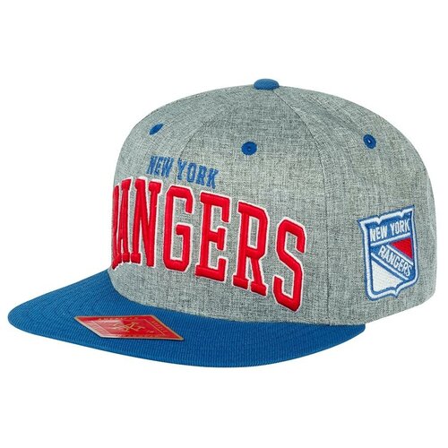 фото Бейсболка american needle арт. 42992a-nyr new york rangers stanton nhl (серый / синий), размер uni