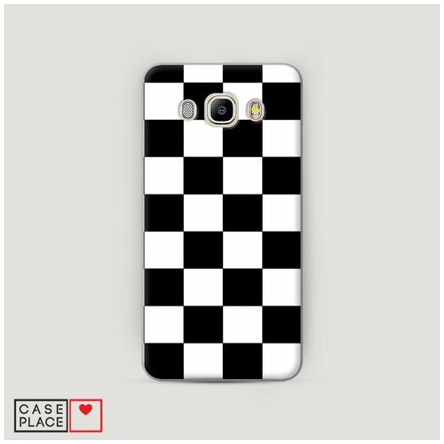 фото Чехол пластиковый samsung galaxy j7 2016 шахматная доска case place