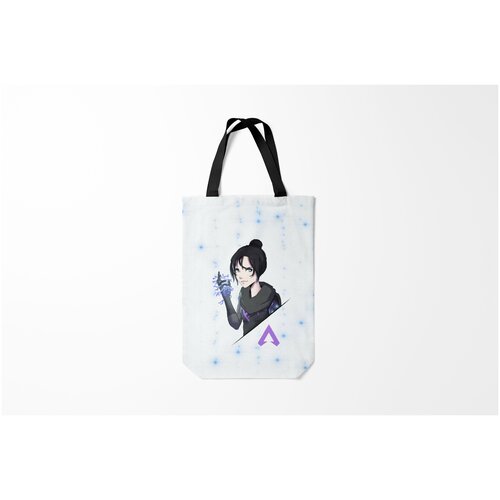 фото Сумка-шоппер / 31х42 см / геймерам / apex legends wraith burnettie