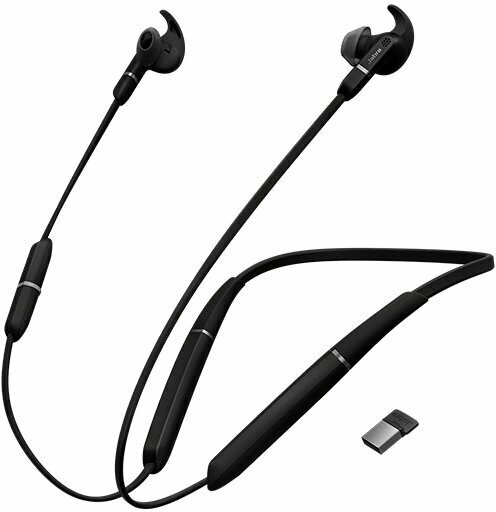 Наушники Jabra Evolve 65e MS & Link 370 Black 6599-623-109