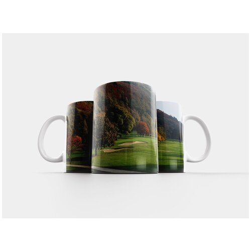 фото Кружка "гольф, осень, деревья" 320 мл lotsprints