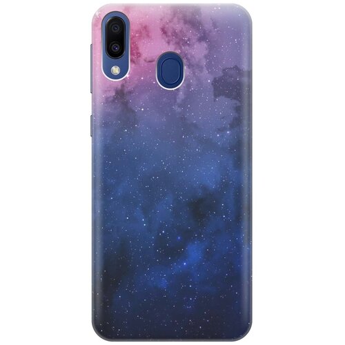 фото Gosso ультратонкий силиконовый чехол-накладка для samsung galaxy m20 с принтом "звездное зарево"