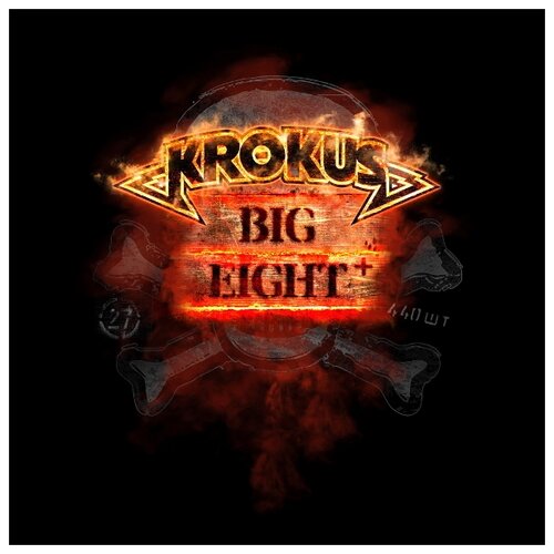 компакт диски arista krokus original album classics metal rendez vous hardware one vice at a time re canvass цена снижена 3cd Sony Music Krokus - The Big Eight (12LP) (12 виниловых пластинок)