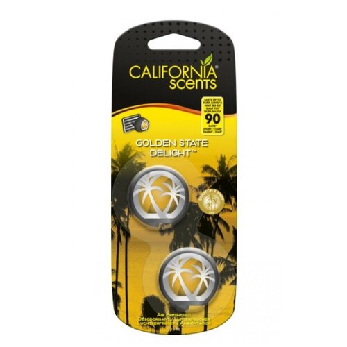 Ароматизатор California Scents Восторг золотого штата мини диффузор 2 шт.