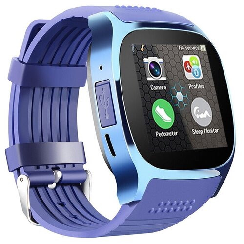 фото Смарт часы smart watch t8 синие aspect