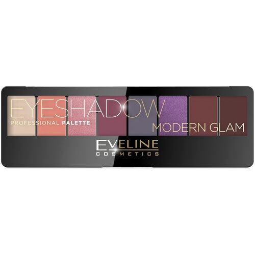 Палетка теней для век EVELINE «PROFESSIONAL EYESHADOW PALETTE», 04 CASUAL NUDE