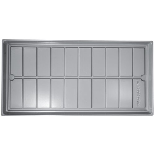 Поддон (лоток) для гидропоники (ПГК) 560*1260*43 ММ (Ш*Д*В) толщ. 3 ММ