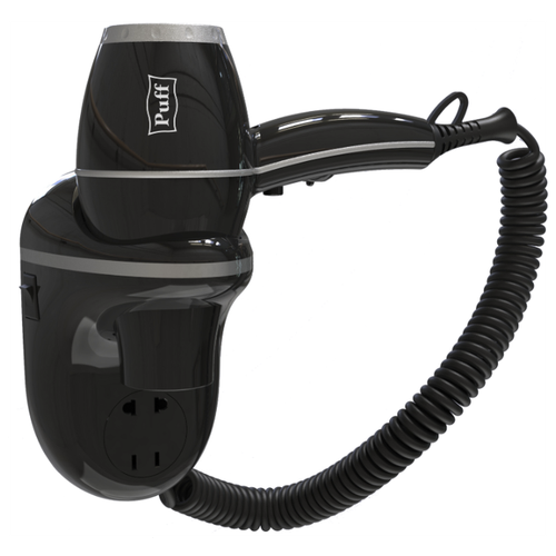 Фен Puff 1800ВlB 1405018 черный 487000₽