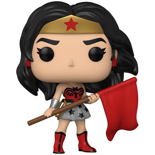 форма для выпечки сталь а п 27 5х3 пирог 24 lara lr11 10 Фигурка Funko POP! Heroes DC Wonder Woman 80th 54976, 16 см