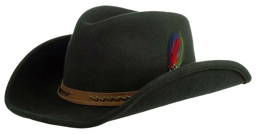 Шляпа ковбойская STETSON 3598113 WESTERN WOOLFELT 