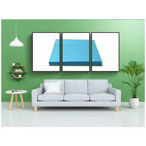 фото Набор модулных постеров для интерьера "пост it, липкий, примечание" 60x90 см. в тубусе, без рамки lotsprints