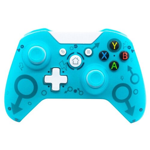 фото Геймпад dobe wireless controller db-n1 blue для ps3/pc/xbox one