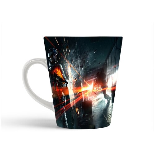 фото Кружка-латте coolpodarok battlefield 3 close quarters солдаты битва трасера