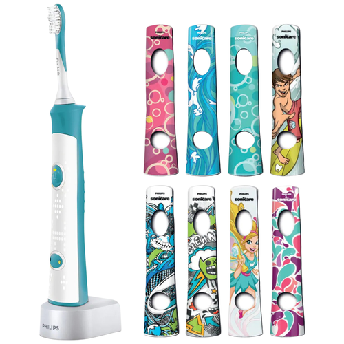 звуковая зубная щетка Philips Sonicare For Kids HX6311/07, голубой