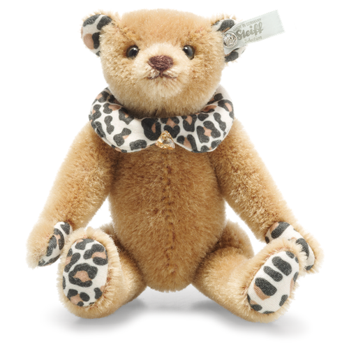 Мягкая игрушка Steiff Leo Teddy bear (Штайф Тедди мишка Лео 15 см с кристаллами Swarovski)