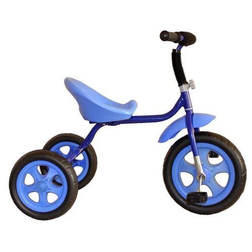 фото Велосипед трехколесный лучик малют 4, колеса eva 10"/8", цвет синий 4348815 yandex market