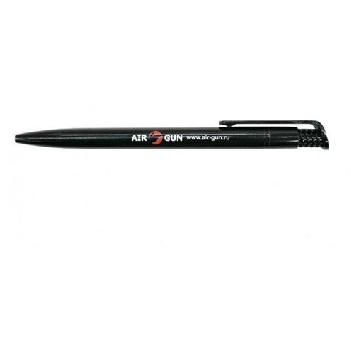 Ручка AIR-GUN шариковая (черная) фонарь flashlight air gun mini