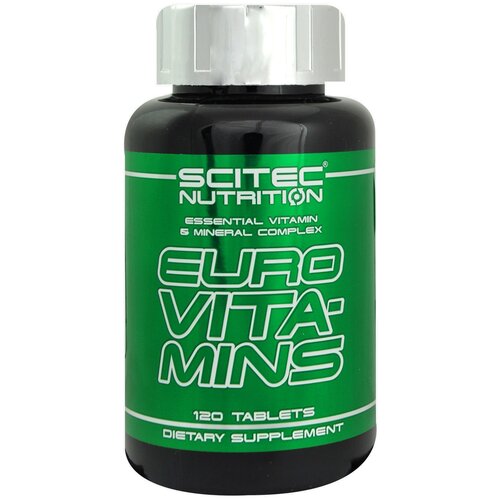 Scitec Nutrition Euro Vita-Mins (120 таб.), 255.4 г, 120 шт.