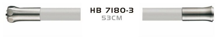 Гибкий излив для кухонного смесителя Haiba HB7180-3, серый