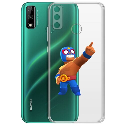 фото Чехол-накладка clear case brawl stars-эль примо для huawei y8s krutoff group