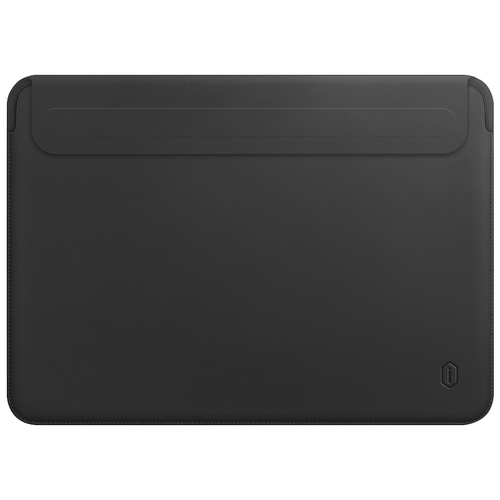 фото Чехол wiwu skin new pro 2 leather sleeve velcro для macbook air 13/pro 13 (black)