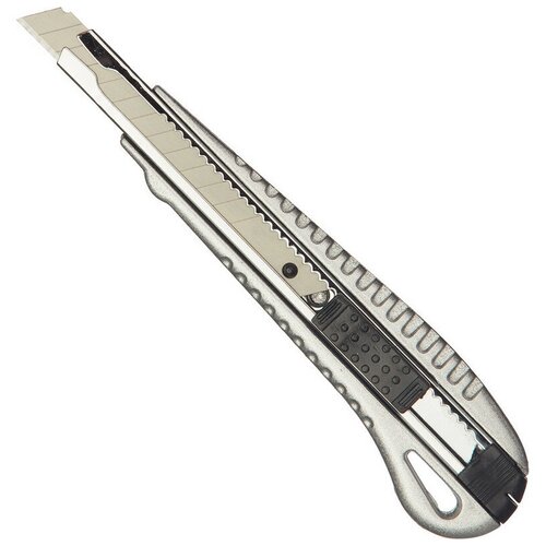 Купить Нож универсальный Attache Selection 9 мм металлический с цинковымпокрытием 3 шт., Ножи канцелярские