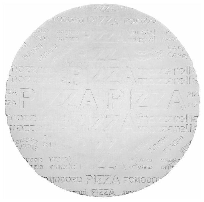 Тарелка «Пицца» d=35 см прозрачный