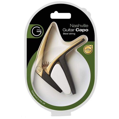 Каподастр G7TH Nashville 6st Gold Plated