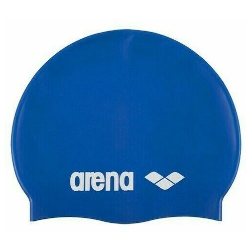 Шапочка для плавания детская ARENA Classic Silicone Jr , арт.9167077, синий, силикон