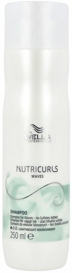 Безсульфатный шампунь для вьющихся волос Shampoo for Waves - No Sulfates Added, 250 мл (, ) Wella Professionals - фото №11