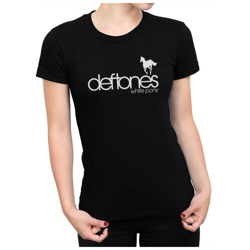 Футболка DreamShirts Группа Deftones Женская Черная 3XL