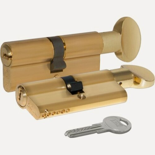 Изображение товара Цилиндровый механизм с вертушкой Kale Kilit 164 SM/80 (30+10+40) mm латунь 5 кл.