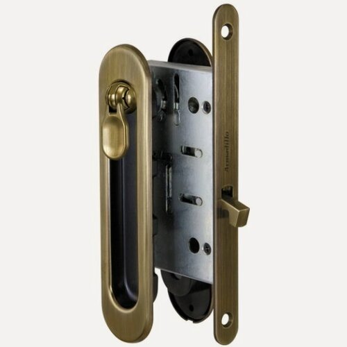 Изображение товара Набор для раздвижных дверей Armadillo SH. LD152. KIT011-BK (SH011-BK) AB-7 бронза