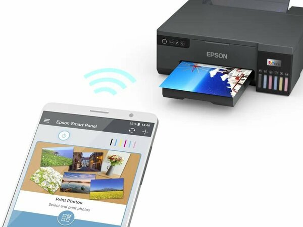 Принтер струйный Epson L8058 / L8050 WI-FI USB + чернила в комплекте