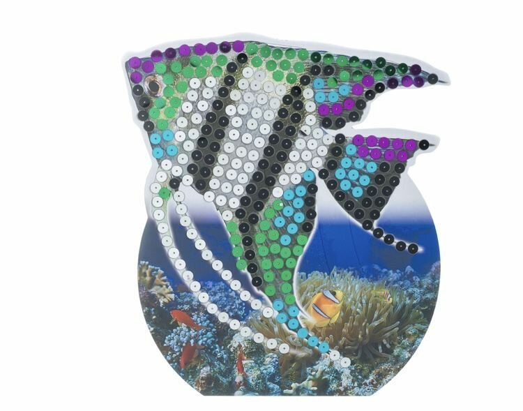 3D картина "Экзотические рыбки" 4 дизайна (ВВ4463) Bondibon - фото №14