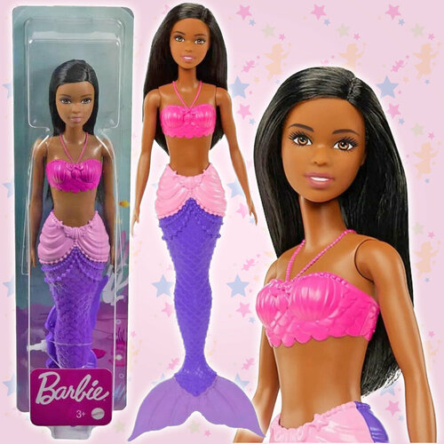 Кукла Barbie Русалочка, черные волосы, серия Подводное царство