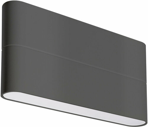 Фасадный светильник светодиодный SP-WALL-FLAT-S170x90-2x6W Day4000 (GR, 120 deg, 230V) (Arlight, IP54 Металл, 3 года) 032413