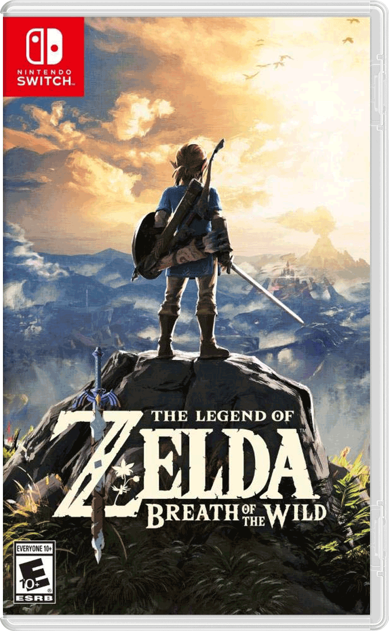 Игра The Legend of Zelda: Breath of the Wild для Nintendo Switch, картридж, все страны