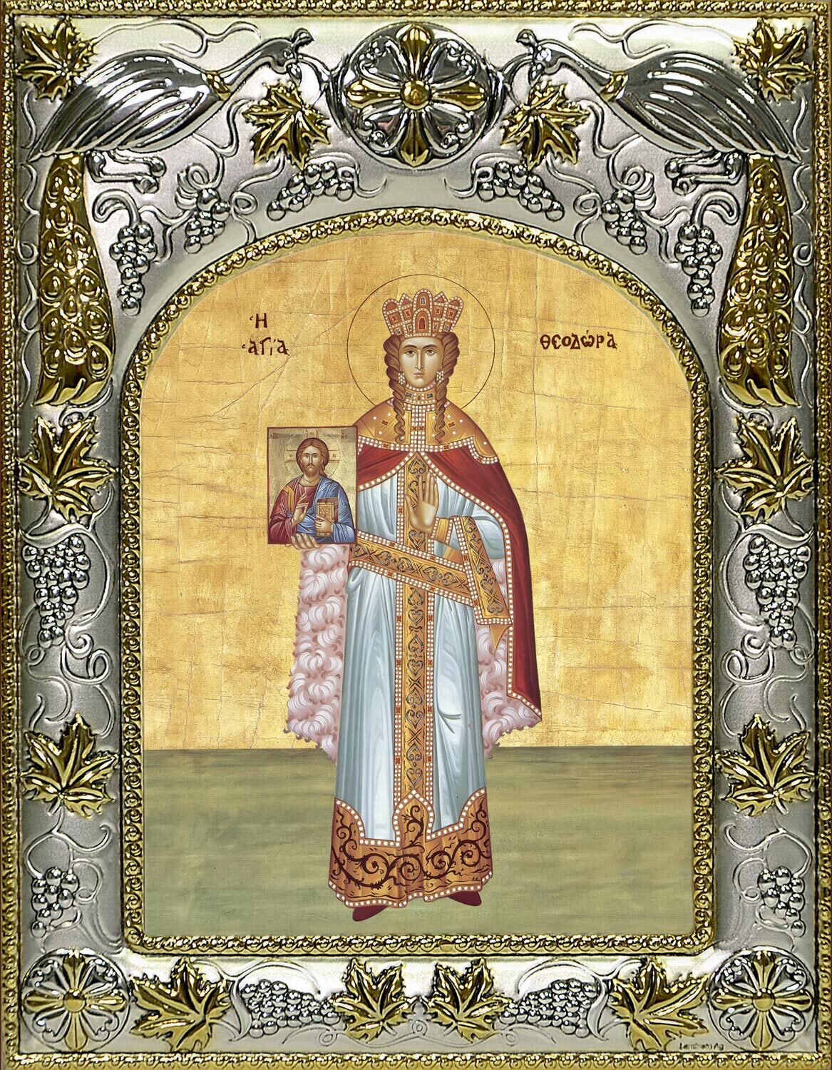 Икона Феодора Цареградская преподобная