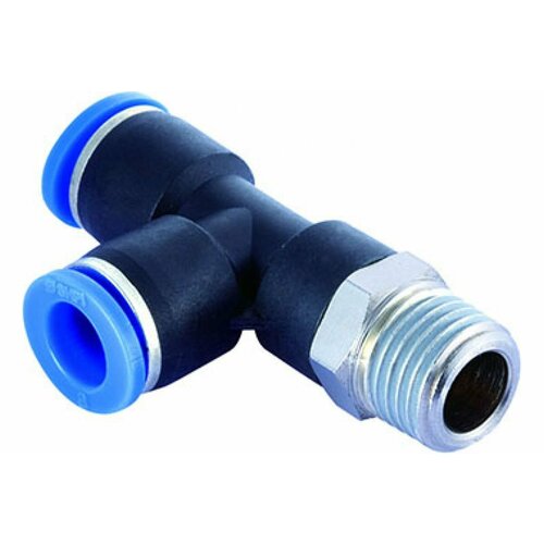 SHPI Тройник цанговый T-образный с наружной резьбой 6-M1/4-6 PST 06-R02