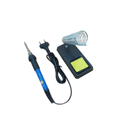 Набор 7 паяльник 60 ват с рег темп подставка большая 712₽