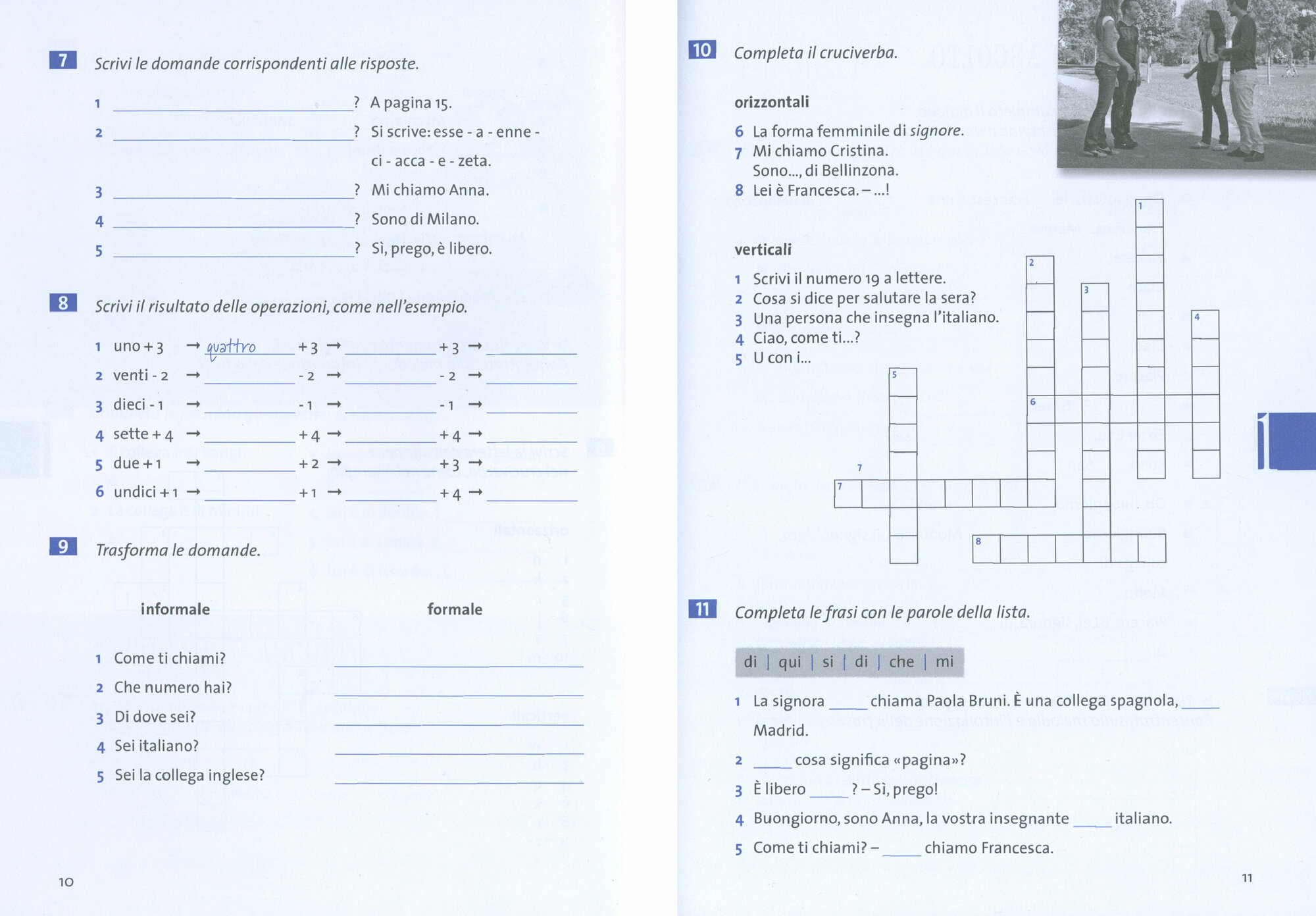 Chiaro! A1. Corso di italiano. Esercizi supplementari (+CD) - фото №2