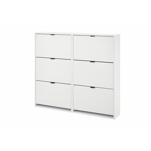 Обувница КАН-6 1203х1137х226 цвет белый 10499₽