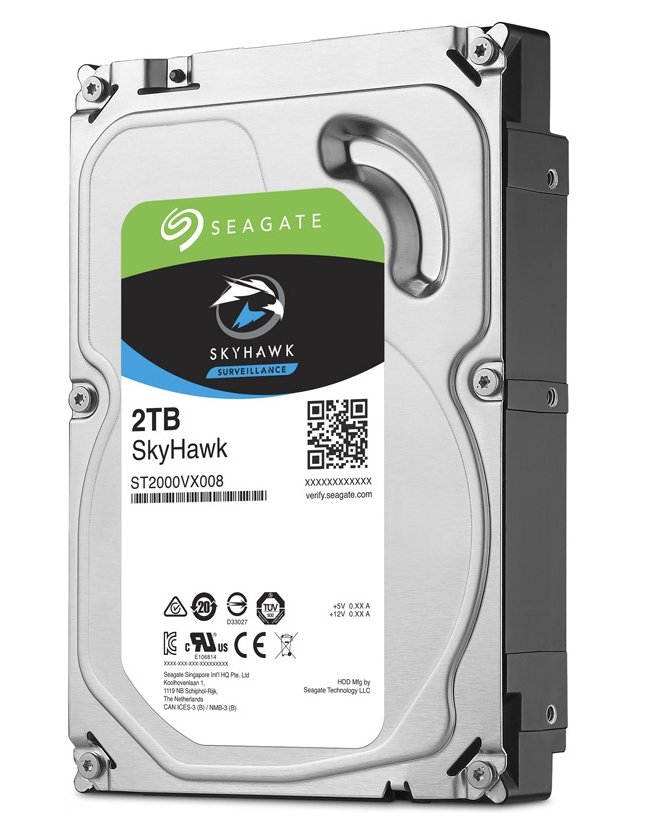 Жесткий диск Seagate SkyHawk 2 ТБ ST2000VX008