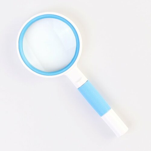 Лупа классическая кратность 3 линза 60мм эргономичная ручка 925₽