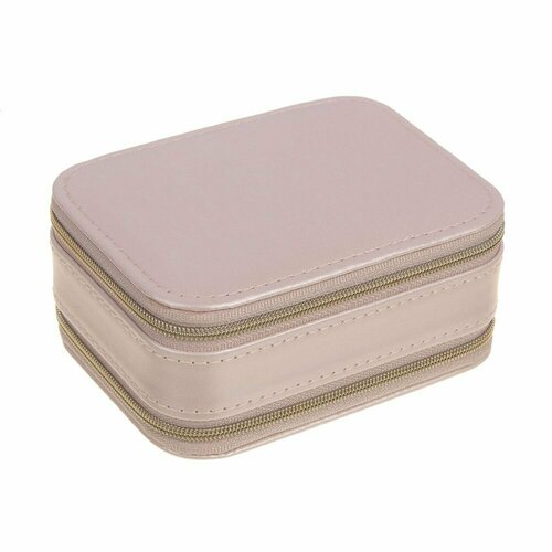 Шкатулка для украшений бежевого цвета 118х88х5 см 1447₽