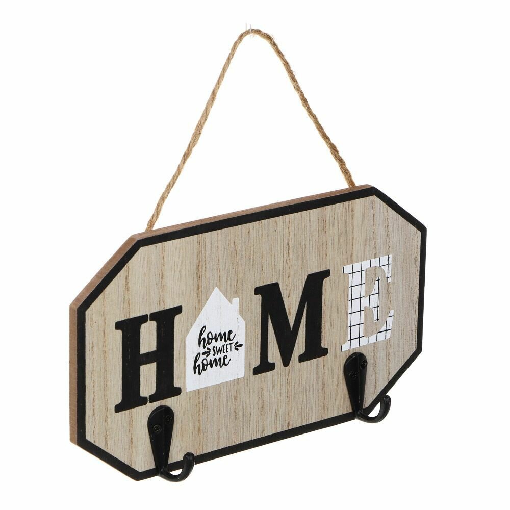 Ключница настенная для прихожей 2 крючка